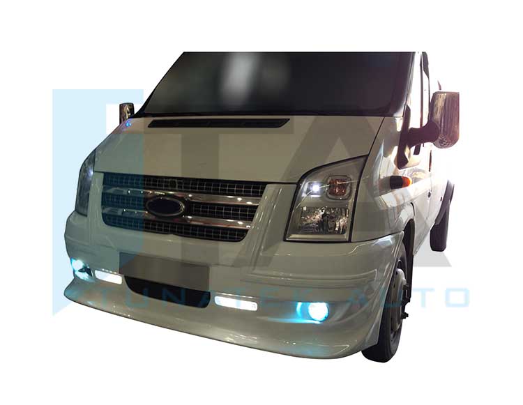 2007-2013 Front Bumper Cover With Fog Lights and LED