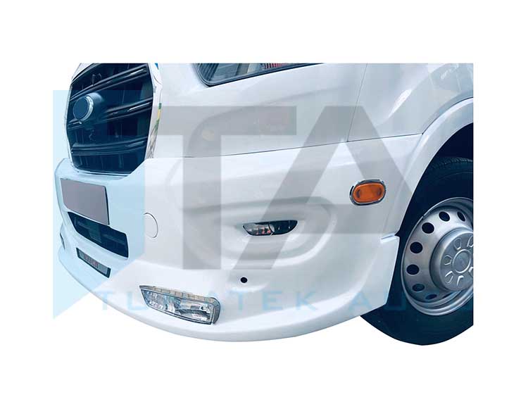 2019- Front Bumper Cover With Fog Lights