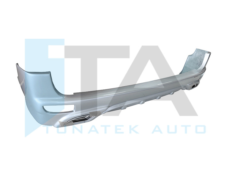 2014-2018 Rear Bumper Cover - Double Exhaust