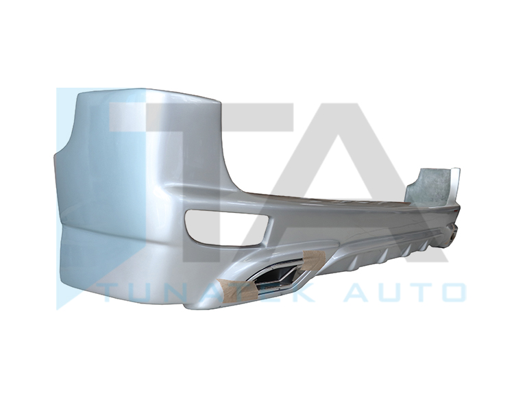 2014-2018 Rear Bumper Cover - Double Exhaust