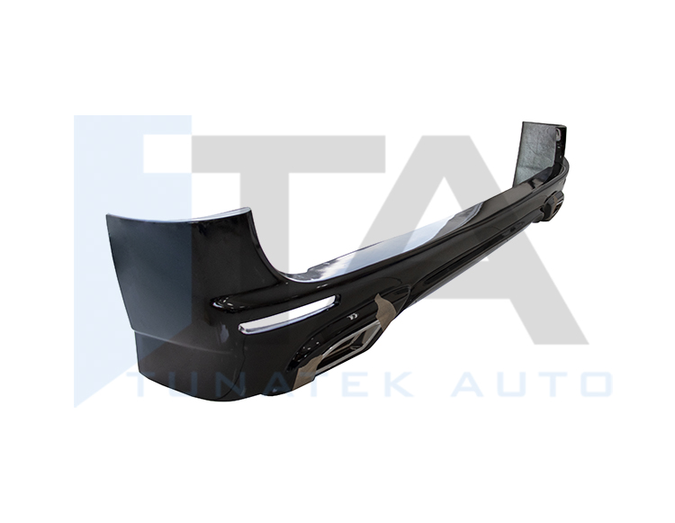 2019- Rear Bumper Cover - Double Exhaust