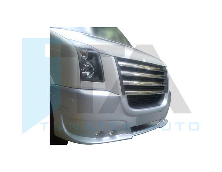 2006-2012 Front Bumper Cover With 4 Fog Lights