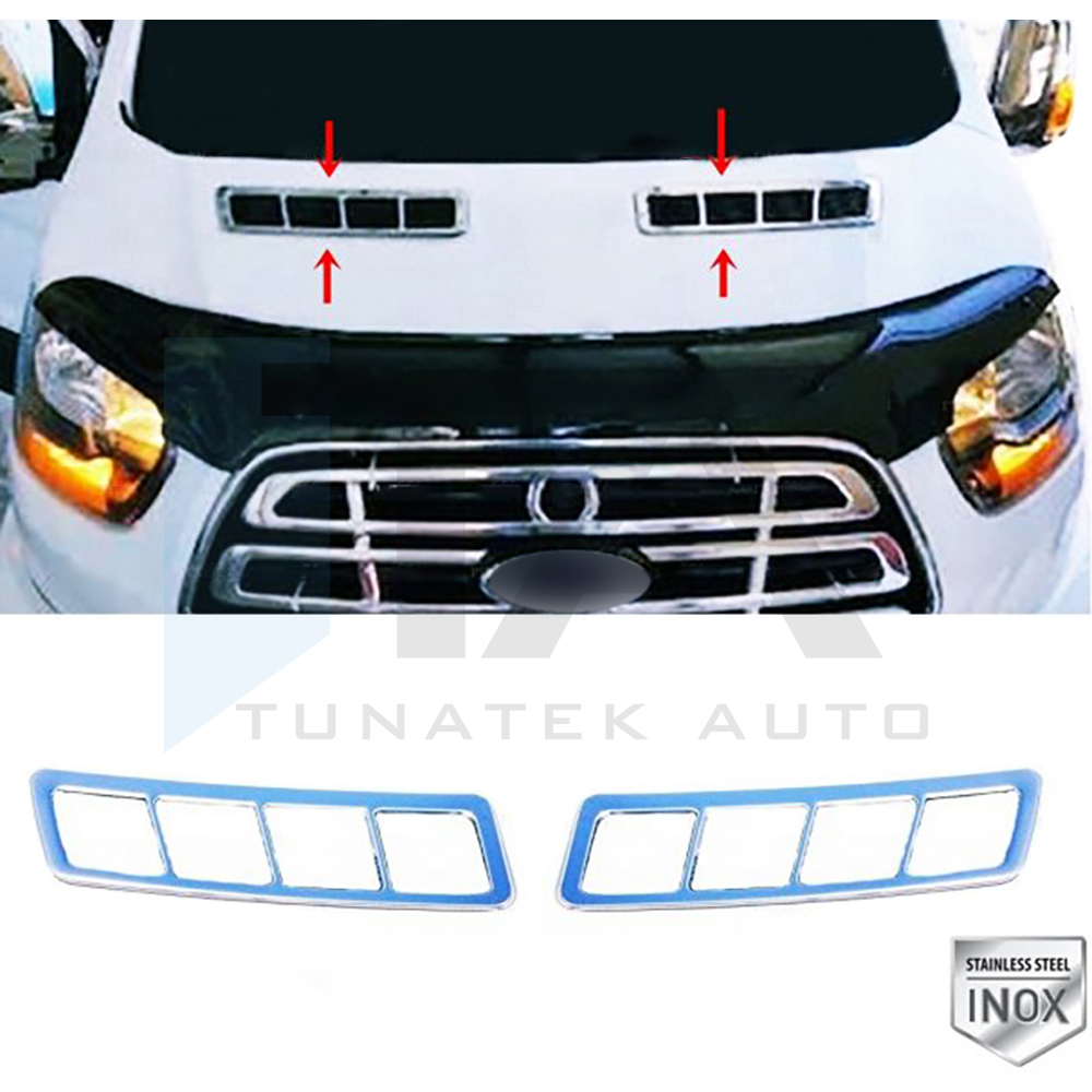 >2014 - Front Hood Vent Grille - 2 Pcs