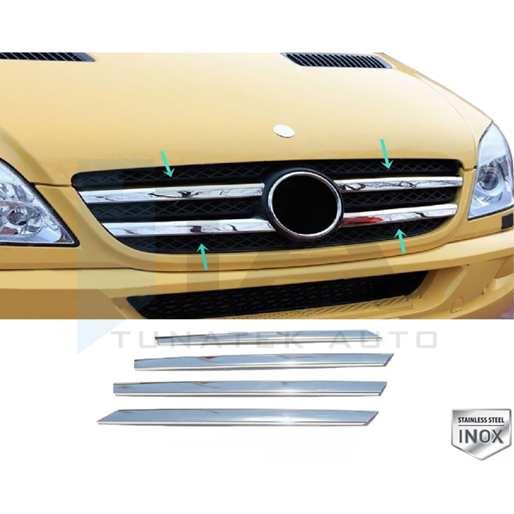 2006-2013 - Front Grille - 4 Pcs