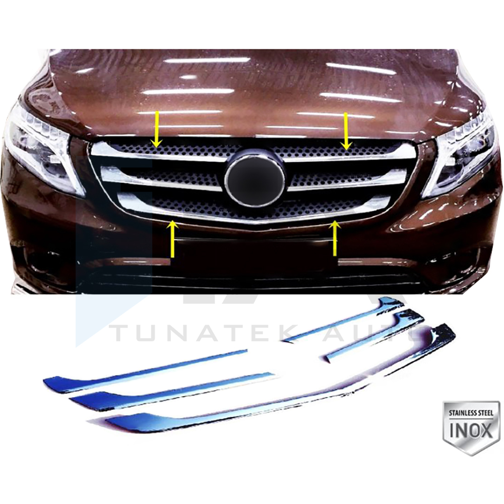 >2014 - Front Grille - 5 Pcs