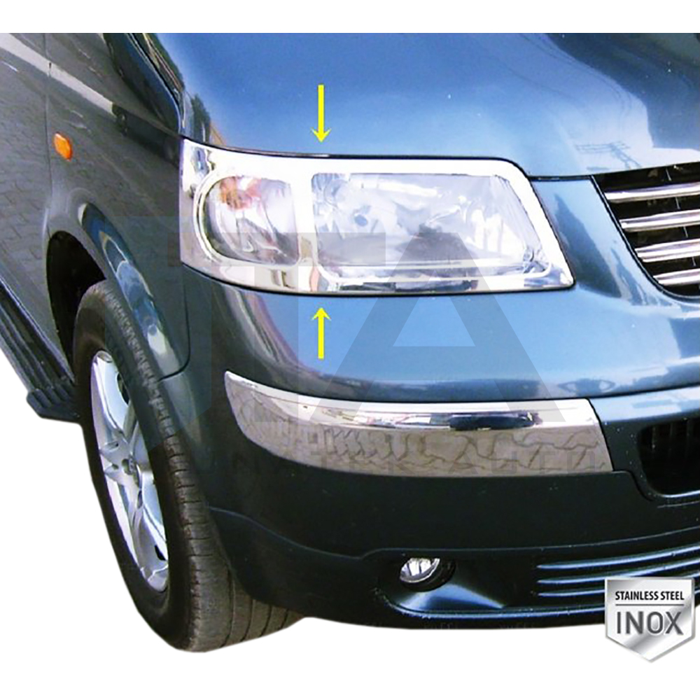 2003-2010 - Headlight Frame - 2 Pcs