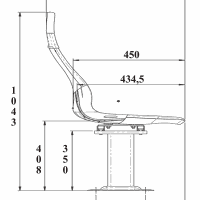 PUBLIC/CITY BUS SEAT