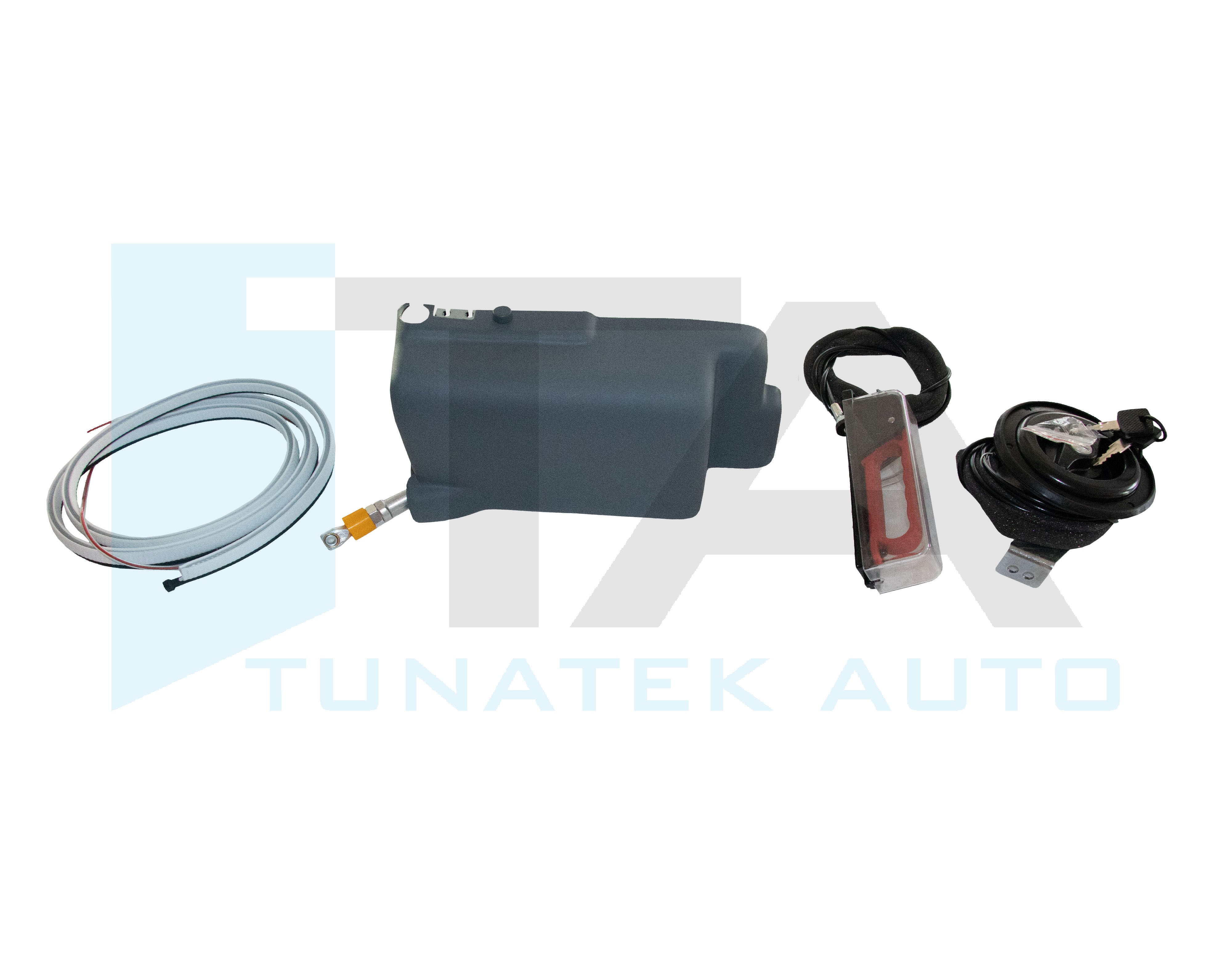 SLIDING DOOR MECHANISM WITH EMERGENCY EXIT KIT