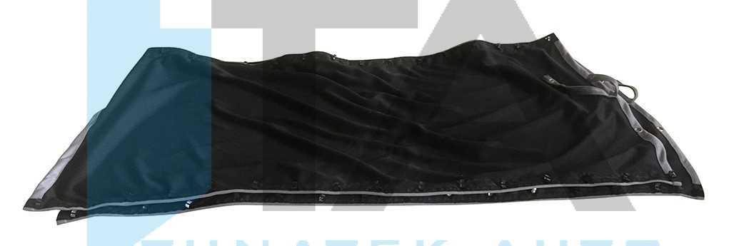 BLACKOUT LUXURY CURTAIN SET WITH RAIL