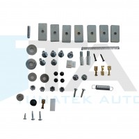 SLIDING DOOR MECHANISM WITH EMERGENCY EXIT KIT