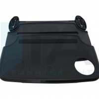 SLIDING FOOD TRAY WITH LEGS